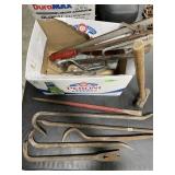 Hand Tools: Pry Bars, Chisels, Mallet