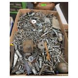 Box Assorted Metal Hardware and Fasteners