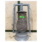 Railroad Lantern with Frosted Glass Globe