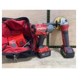 Milwaukee M18 Impact Wrench & Grinder Untested