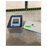 Ryerson Desk Clock With Tin Case