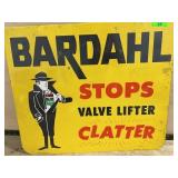 Bardahl Metal Advertising Sign Valve Lifter