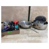 Kitchen Utensils and Stainless Cookware