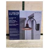 Lutec 12' Outdoor LED Wall Light, 3000K 1200lm