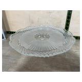 Gorham Emily's Attic Glass Cake Stand