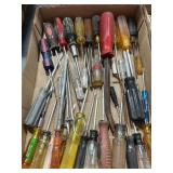 Lot Assorted Screwdrivers 20+ Pieces