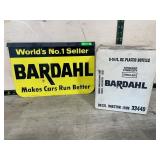 Bardahl 2 Sided 15x10 Metal Advertising Sign