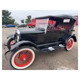 1926 Ford Model T Touring Convertible Black
