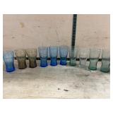 Coca-Cola McDonald's Glasses, 10 Pieces