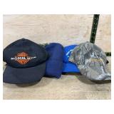 Union and Branded Caps with Knit Beanie Lot