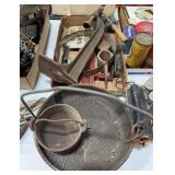 Primitive Metal Tools and Parts Lot