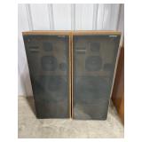Pioneer Floor Speakers Wood Finish