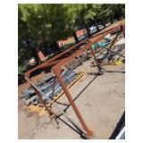 Heavy Duty Steel Rolling Cart Frame