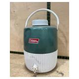 Coleman Green White Water Jug Cooler