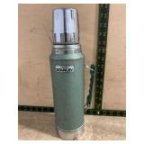 Stanley Aladdin Green Metal Thermos 1 Quart