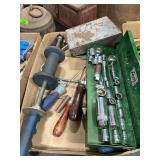 Socket Set, Drildex Drill Bits, Hand Tools