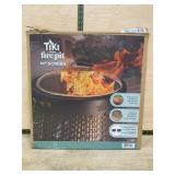 TIKI Brand 18 Inch Fire Pit With Screen