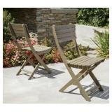 2 Postano Foldable Outdoor Chairs