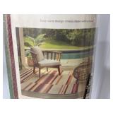 Threshold 7x10 Tan Multi Stripe Area Rug