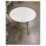 CBC Steel Round French Folding Table
