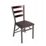 Wood Ladder Back Folding Chair