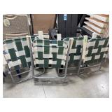 Room Essentials Folding Web Strap Chairs Set of 4