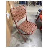 Threshold Folding Patio Chair Monochromatic Rope