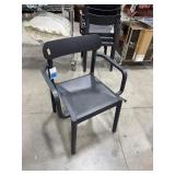 Room Essentials Stacking Patio Chair Resin