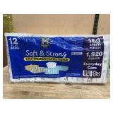 12-Pack 2-Ply Facial Tissue 160 Sheets Box