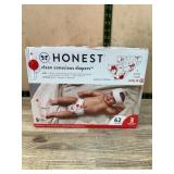 Honest Clean Conscious Diapers Size 3, 62 Count