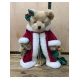 Boyds Bears Plush Bear in Holiday Cape