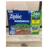 Ziploc Sandwich Bags Box of 580 Bags