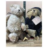 Boyds Bears Plush Collectible Pair