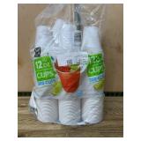 12 oz Translucent Plastic Cups, 300 Count