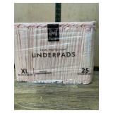 Total Protection XL Underpads, 25 Pack