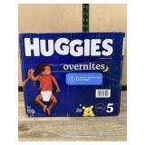 Huggies Overnites Size 5 Diapers, 50 Count