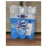 Lysol Disinfectant Spray Crisp Linen 3 Pack