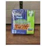 Ziploc Snack Bags 300 Count EasyGuide Closure