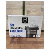 320 Commercial 33 Gallon Can Liners