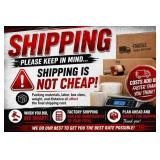 Shipping Is NOT Cheap