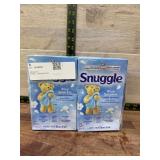 Snuggle Blue Sparkle Dryer Sheets, 2 Packs