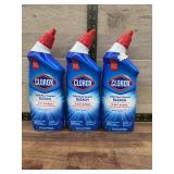 Clorox Toilet Bowl Cleaner Bleach 24 oz, 3 ct