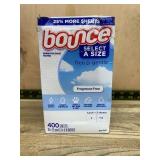 Bounce Select-A-Size Dryer Sheets 400 ct