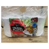 Super Strong 9 Inch Paper Plates, 600 Count