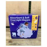 Up & Up Size 6 Overnight Diapers, 42 Count