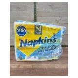 Paper Napkins 4 Packs Total 1200 Count