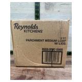 Reynolds Kitchens 12ct Parchment Medium Loaf W/Lid