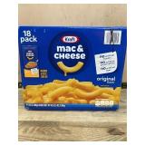 Kraft Mac & Cheese 18 Pack, Original Flavor