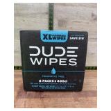 DUDE Wipes XL Flushable Fragrance Free 8 Pack