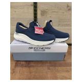 Skechers Menï¿½s Arch Comfort Flex Navy Shoes 9